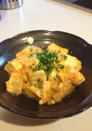 簡単ごちそう！豆腐の辛味噌炒め-レシピのメイン写真