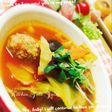 市販の肉団子で簡単♪美味しいトマトスープ