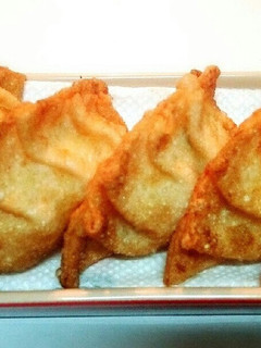 ☆大葉とじゃがいもの揚げ餃子☆-レシピのメイン写真