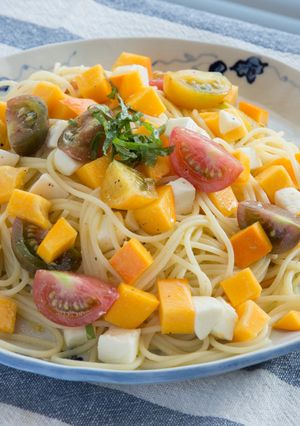 コリンキーの冷製パスタ-レシピのメイン写真