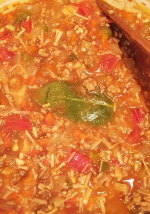 エノキでカサ増！野菜たっぷりドライカレー-レシピのメイン写真