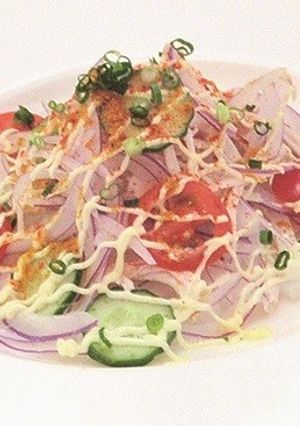 蒸し鶏と大根のカレー風味サラダ-レシピのメイン写真