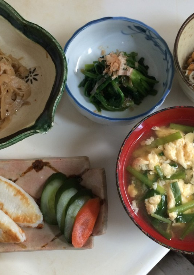今日の朝食献立 『夏』-レシピのメイン写真
