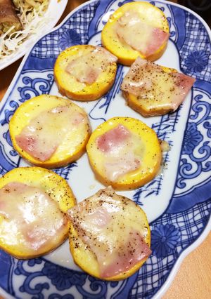 ズッキーニのベーコンチーズ焼き-レシピのメイン写真