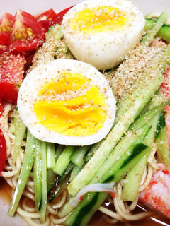 夏の定番!マルタイ棒ラーメンで冷麺☆-レシピのメイン写真