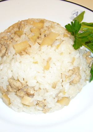 豚肉とタケノコの混ぜご飯～オイスター★-レシピのメイン写真