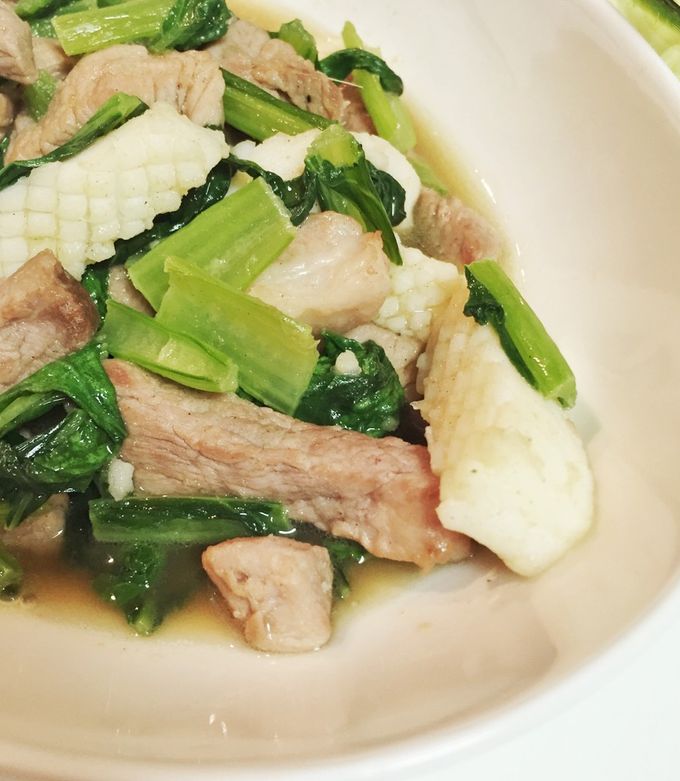 豚肉とイカの中華炒め-レシピのメイン写真