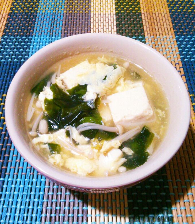 玉子と豆腐の中華とろみスープ-レシピのメイン写真
