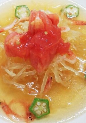 素麺カボチャの冷製スープ-レシピのメイン写真