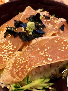 醤油とみりんで☆ビンチョウマグロの漬け丼-レシピのメイン写真