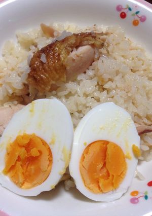 ロティサリーチキンのライス-レシピのメイン写真