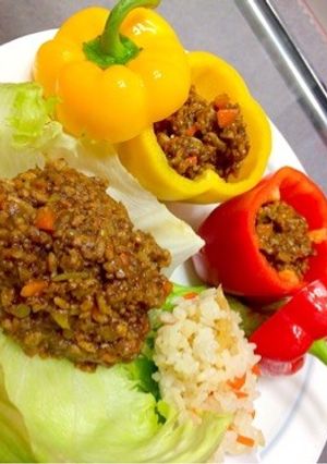 簡単！和風＆アジアンチックなキーマカレー-レシピのメイン写真