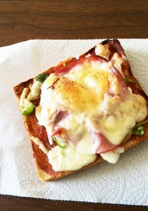 夏休みのランチにも☆お手軽ピザトースト♪-レシピのメイン写真