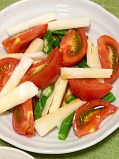 PARIYA再現☆夏野菜のポン酢サラダ-レシピのメイン写真