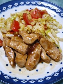簡単!ムネ肉のこっ照り焼き-レシピのメイン写真