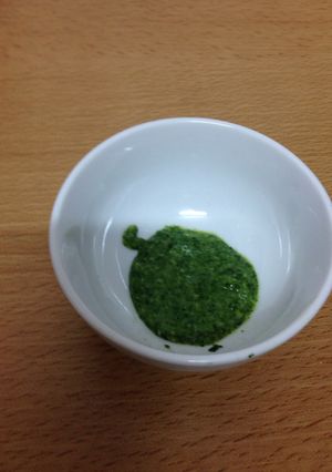 【離乳食中期】モロヘイヤのサラダ-レシピのメイン写真