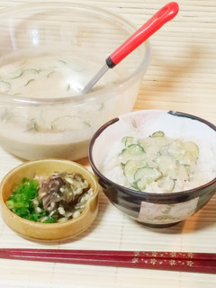 うちの簡単夏レシピ☆さらっと冷や汁-レシピのメイン写真