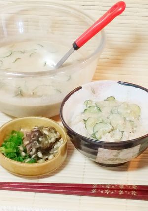 うちの簡単夏レシピ☆さらっと冷や汁-レシピのメイン写真