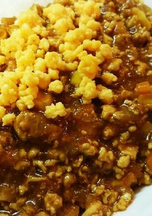 鶏挽き肉のカレー-レシピのメイン写真