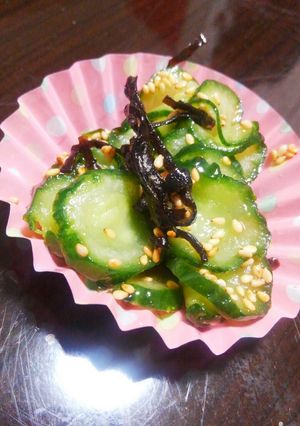 【お弁当の隙間に】簡単☆胡麻きゅうり-レシピのメイン写真