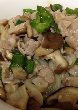 【簡単独り飯】スタミナうどん-レシピのメイン写真