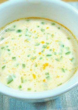 緑黄色野菜の冷製ヨーグルトスープ-レシピのメイン写真