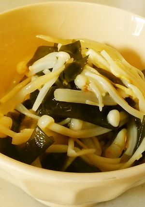 モヤシとえのきの、うまうまナムル!!-レシピのメイン写真