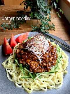 ジャージャー麺-レシピのメイン写真