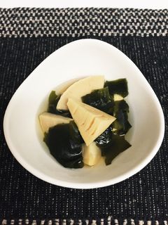 たけのこの水煮で簡単♪若竹煮♡-レシピのメイン写真