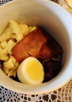 お蕎麦にカリフラワー☆-レシピのメイン写真