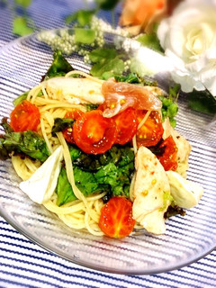 冷製パスタ~トマト&生ハム~-レシピのメイン写真