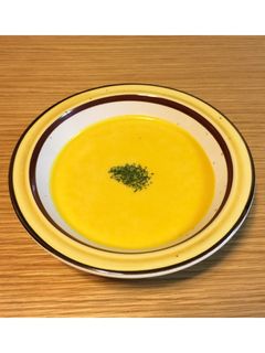夏にぴったり!かぼちゃの冷製スープ-レシピのメイン写真