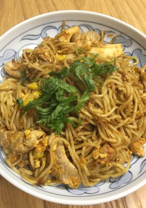 すりおろした人参入り・焼きそば-レシピのメイン写真