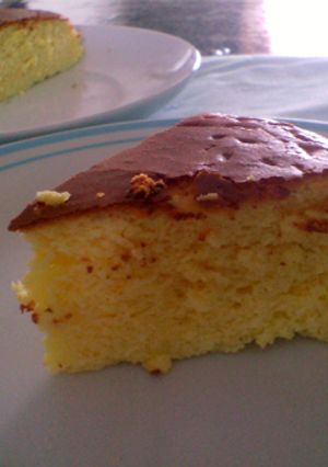 ふわしっとりスフレチーズケーキ-レシピのメイン写真