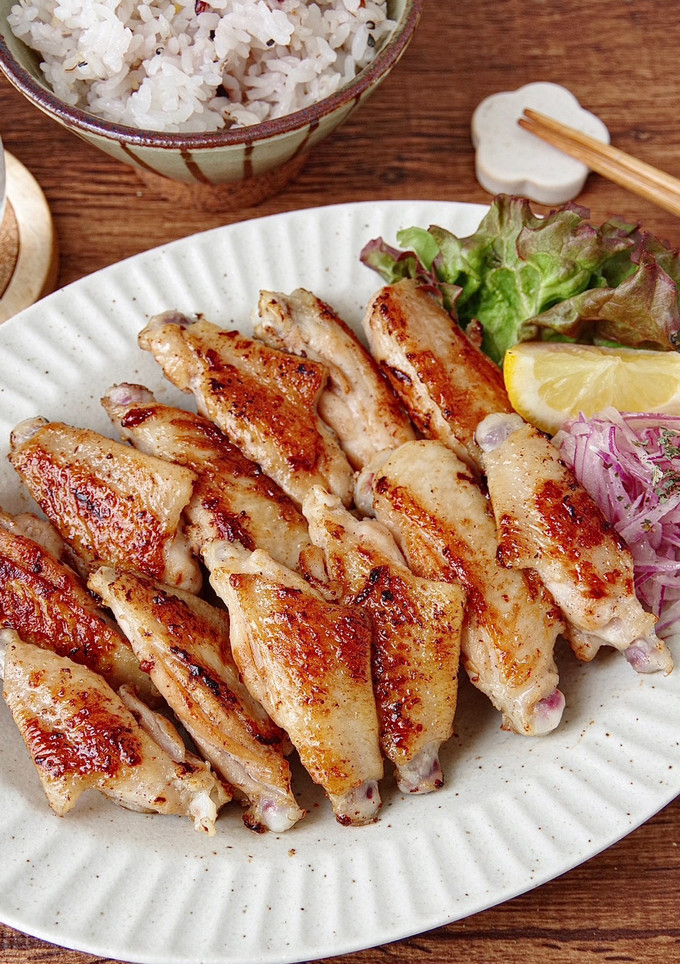 ☆簡単☆手羽中の旨だし焼き-レシピのメイン写真