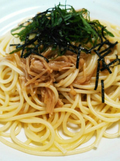 簡単えのき茸和風パスタ★なめ茸時短レシピ-レシピのメイン写真