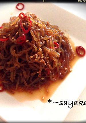 ピリ辛！オカカと糸こんにゃくの和風炒め-レシピのメイン写真