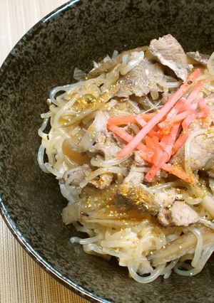 豚こまで懐かしい☆吉野家風の豚丼-レシピのメイン写真