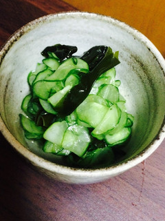夏に良い!きゅうりとわかめの酢の物-レシピのメイン写真