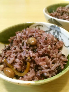 ヒジキと煮豆の炊き込みご飯-レシピのメイン写真