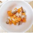 離乳食完了期 にんじんとしいたけの煮物