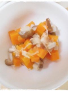 離乳食完了期 にんじんとしいたけの煮物-レシピのメイン写真