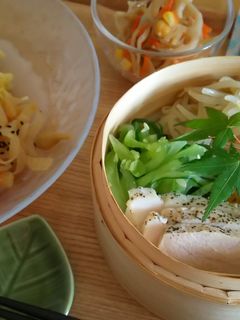 冷やし中華の具を別添えで(^0_0^)-レシピのメイン写真
