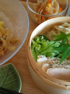 冷やし中華の具を別添えで(^0_0^)-レシピのメイン写真