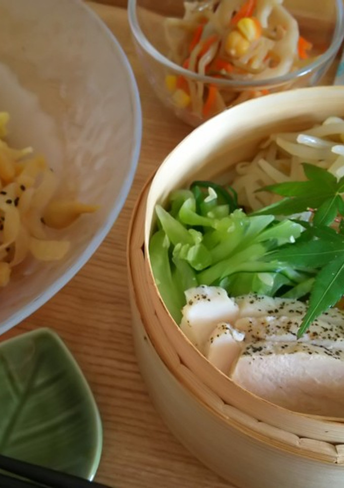 冷やし中華の具を別添えで(^0_0^)-レシピのメイン写真
