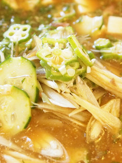 冷た〜い!夏野菜満載!冷や汁〜❤️-レシピのメイン写真