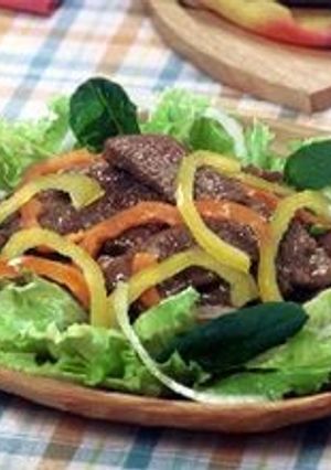 スタミナ苑焼肉サラダ-レシピのメイン写真