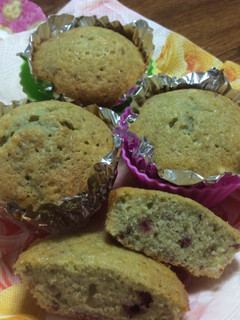 簡単マドレーヌカップケーキ-レシピのメイン写真