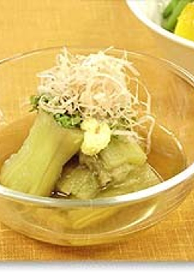 ひんやり冷して♪焼きなすのだし浸し-レシピのメイン写真