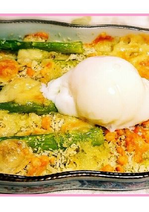 アスパラのパン粉チーズ焼き-レシピのメイン写真